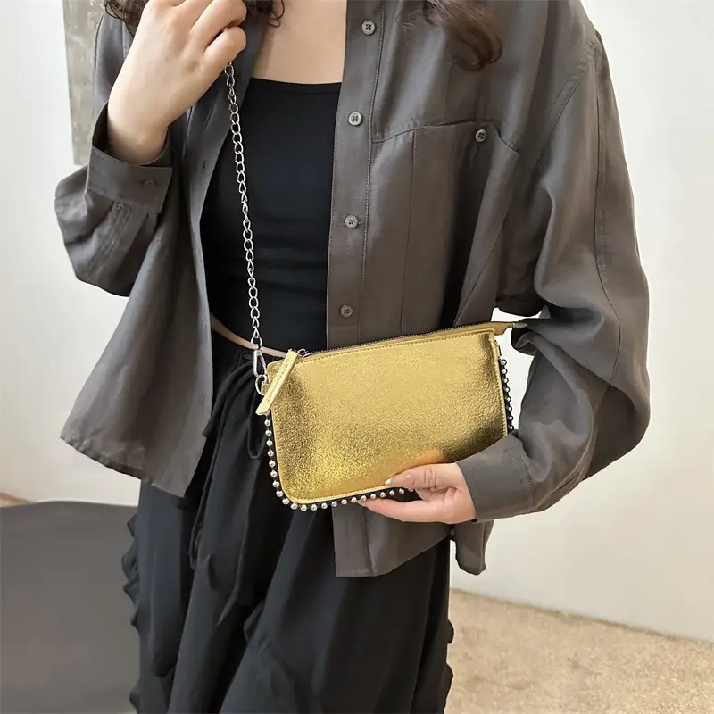 Silver Korean Style Crossbody Bag for Women 2026 - Image 5