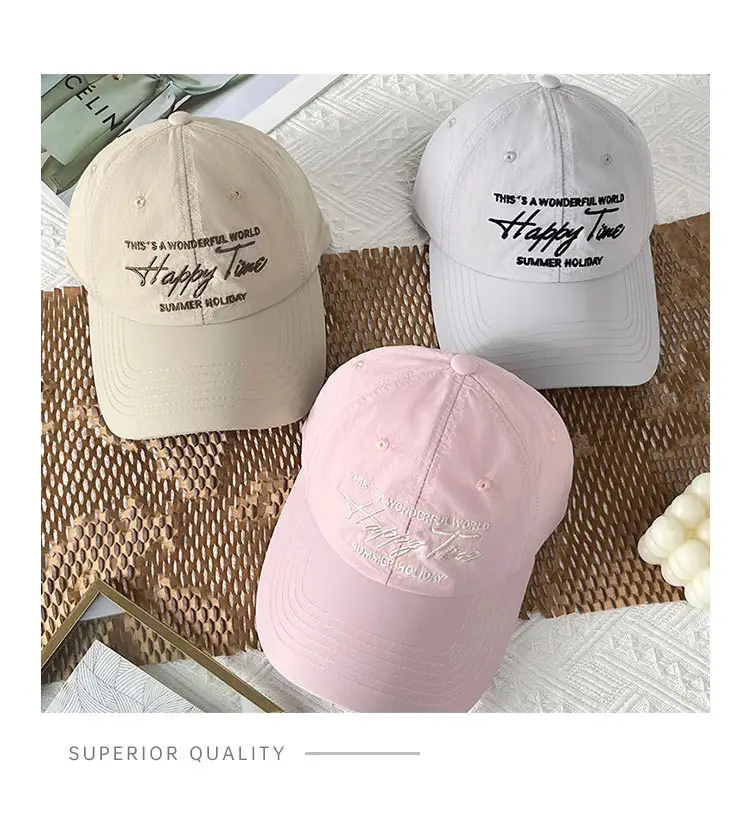 Men Women Hat Summer Holiday Black White Graphic Cap — feature 2