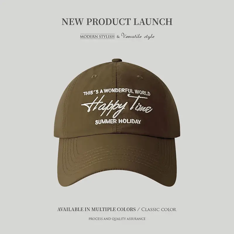 Men Women Hat Summer Holiday Black White Graphic Cap - Image 4
