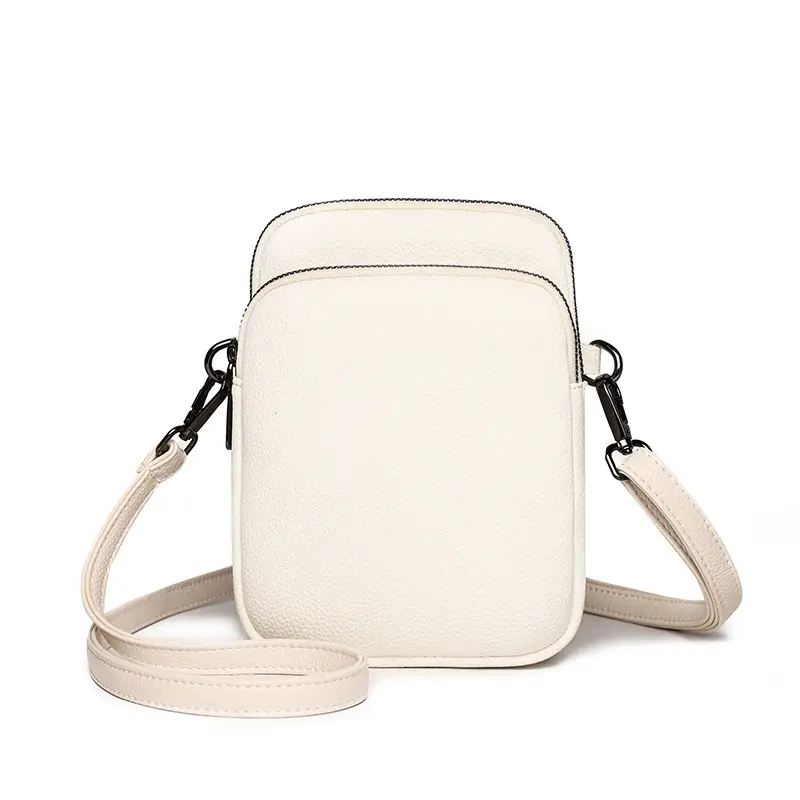 Denk Crossbody Bag Tan PU Leather 2024