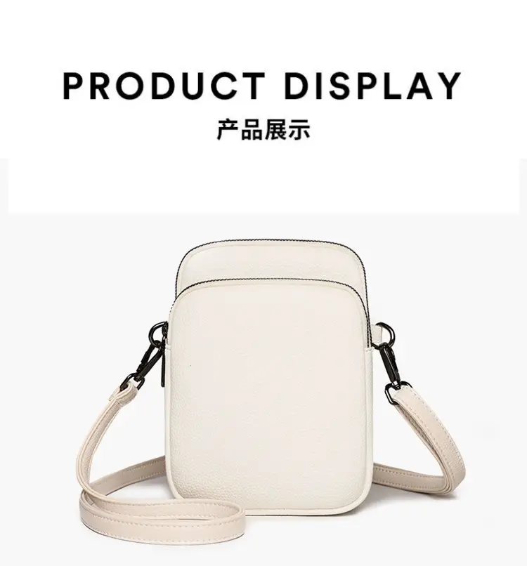 Denk Crossbody Bag Tan PU Leather 2024 — feature 11
