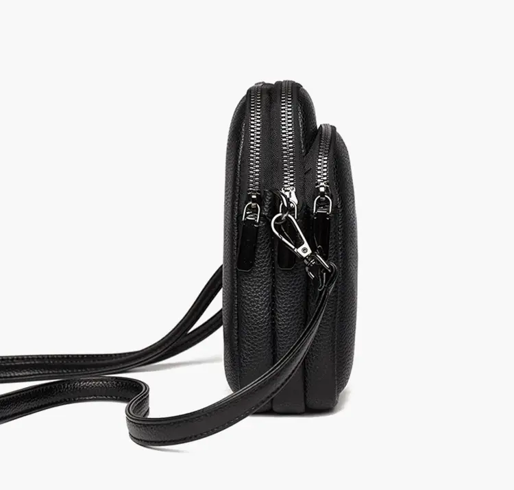 Denk Crossbody Bag Tan PU Leather 2024 — feature 16
