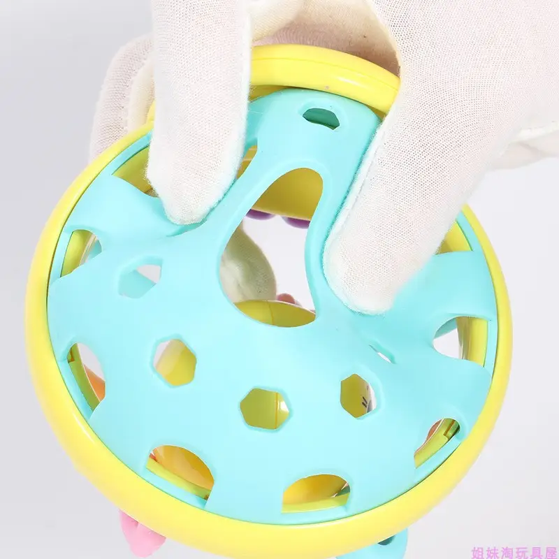 Soft Rubber Hand Rattle Toy for Babies 0-12 Months - Image 6