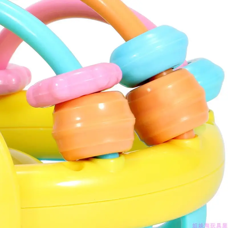 Soft Rubber Hand Rattle Toy for Babies 0-12 Months - Image 7
