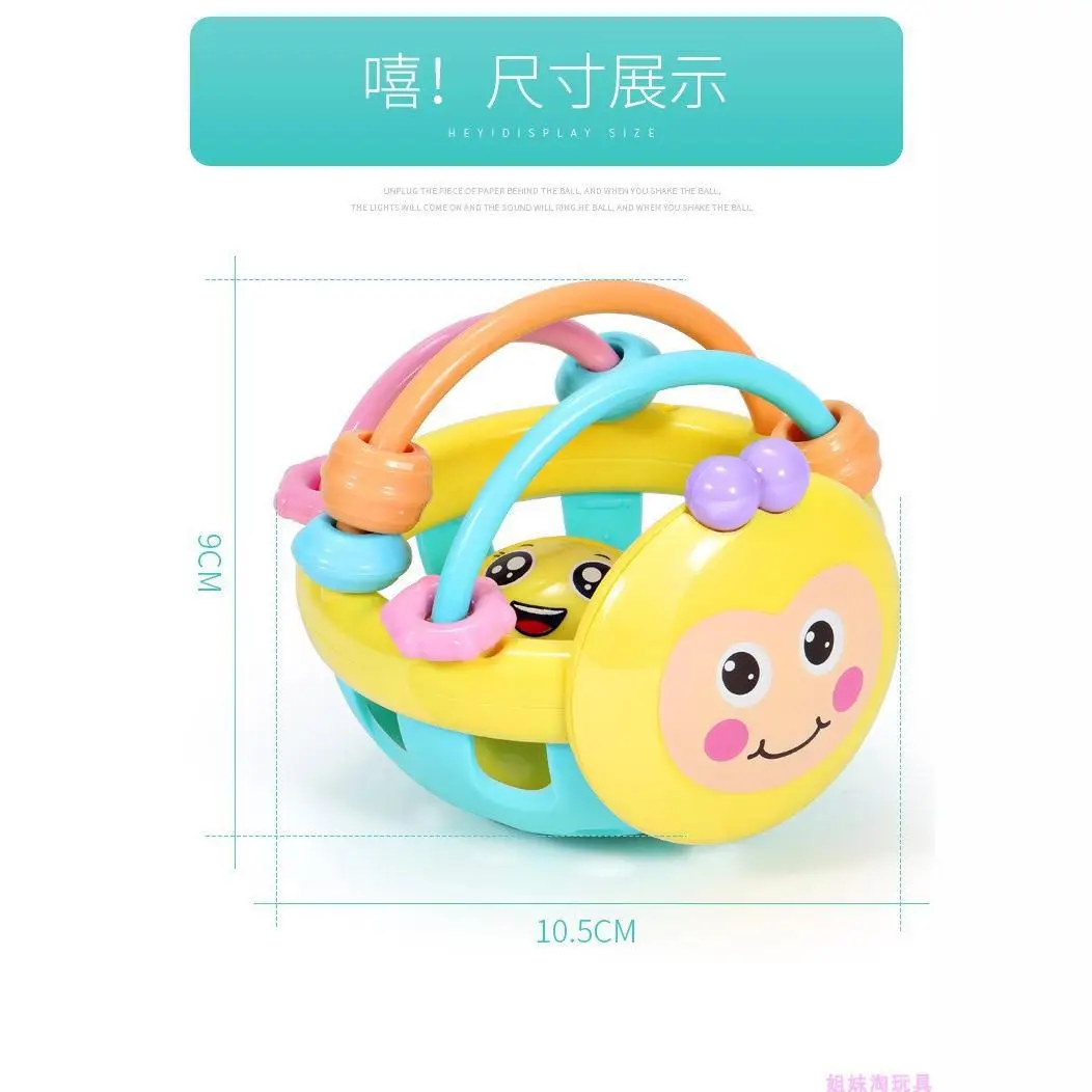 Soft Rubber Hand Rattle Toy for Babies 0-12 Months - Image 8