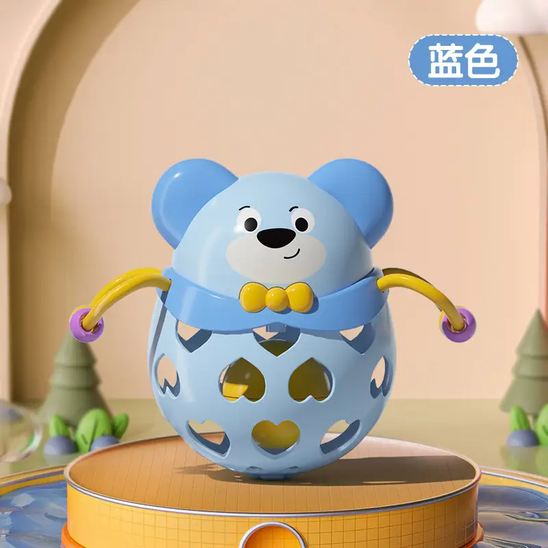 Soft Rubber Hand Rattle Toy for Babies 0-12 Months - Image 4