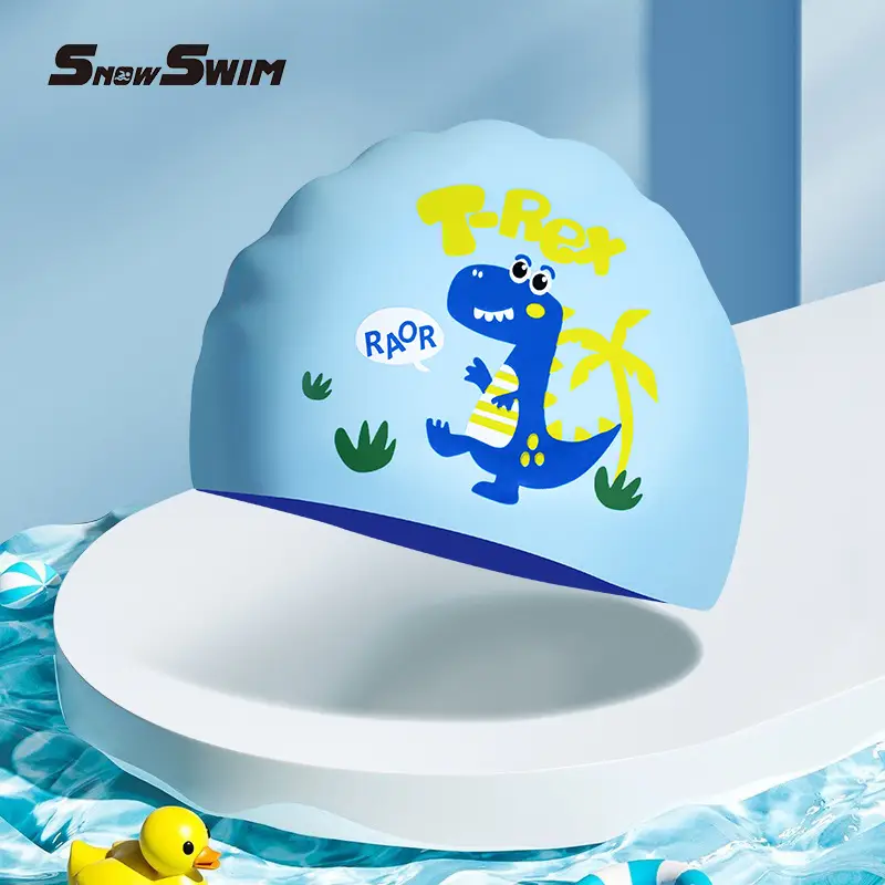 Shallow Dinosaur Silicone Cap