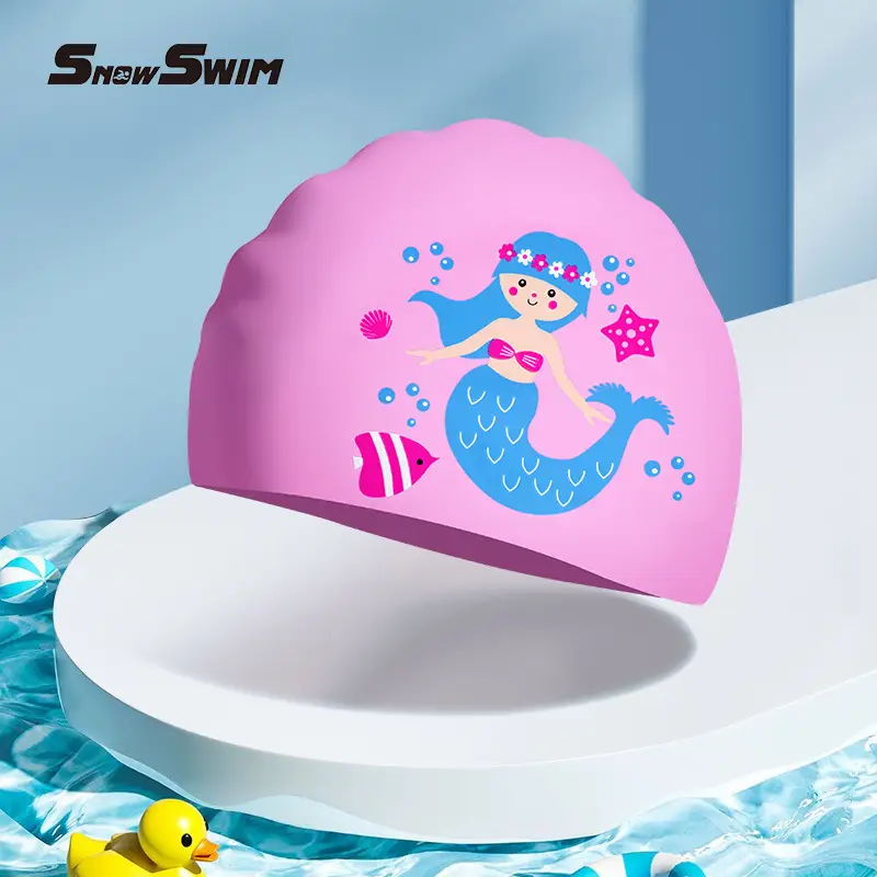 Mermaid silicone cap