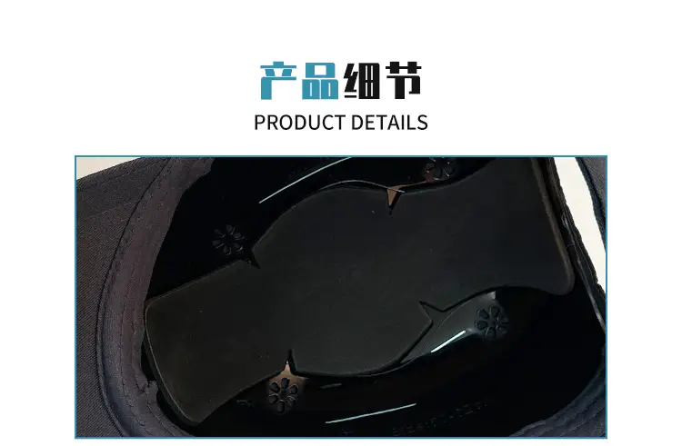 Blue Mesh Sports Helmet with Reflective Strip — feature 7