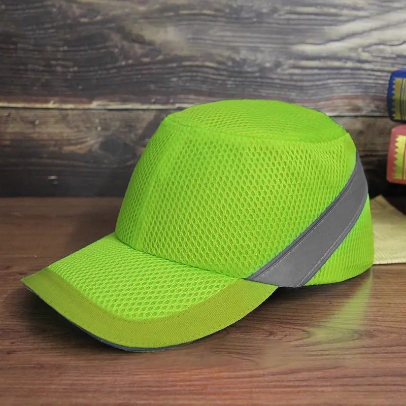 Blue Mesh Sports Helmet with Reflective Strip - Image 5