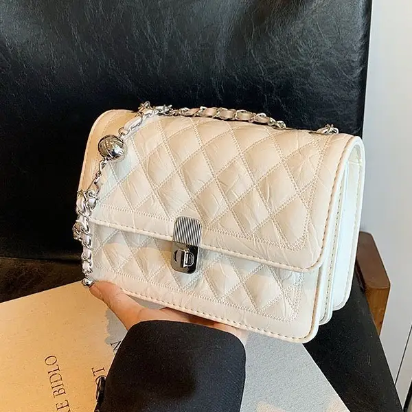Lingge Chain Women's Bag 2024 New Cross-border All-match Western Style Crossbody Bag - Image 4