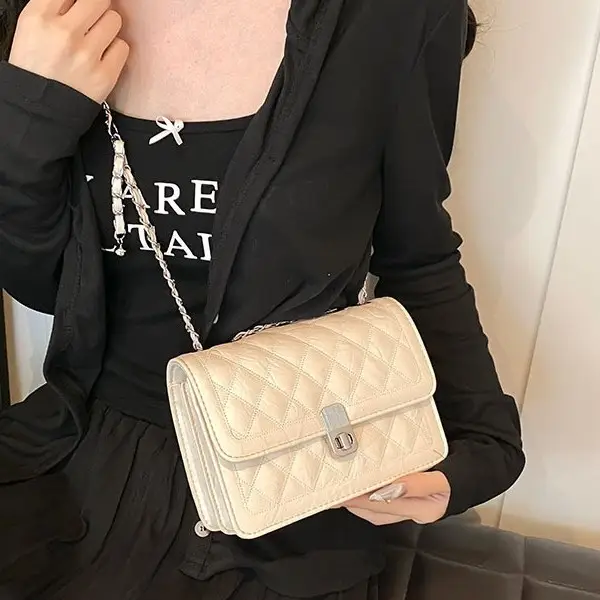 Lingge Chain Women's Bag 2024 New Cross-border All-match Western Style Crossbody Bag - Image 7