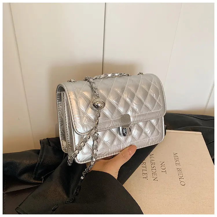 Lingge Chain Women's Bag 2024 New Cross-border All-match Western Style Crossbody Bag — feature 12