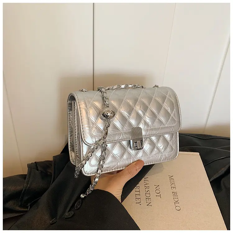 Lingge Chain Women's Bag 2024 New Cross-border All-match Western Style Crossbody Bag — feature 13