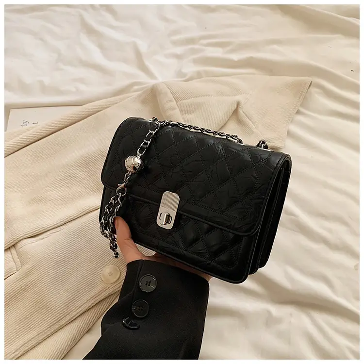 Lingge Chain Women's Bag 2024 New Cross-border All-match Western Style Crossbody Bag — feature 14