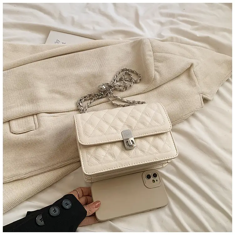 Lingge Chain Women's Bag 2024 New Cross-border All-match Western Style Crossbody Bag — feature 17