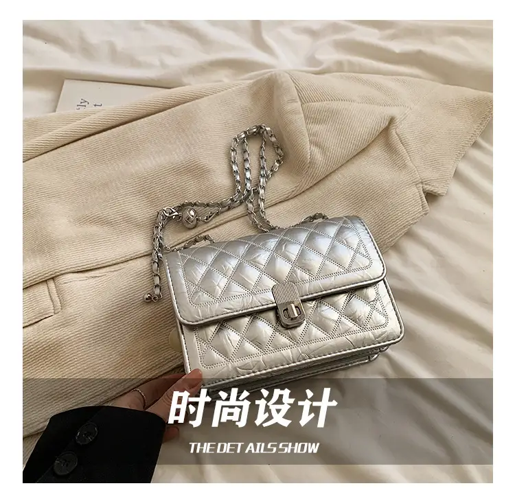 Lingge Chain Women's Bag 2024 New Cross-border All-match Western Style Crossbody Bag — feature 9