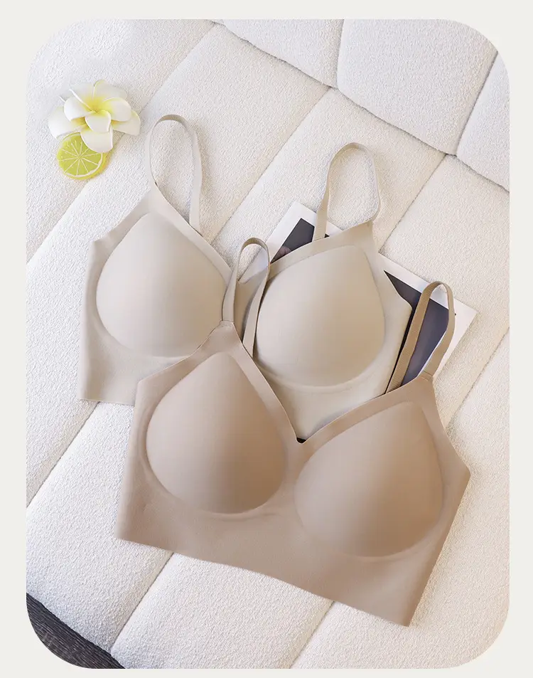 Authentic Liquid Foundation Invisible Skin Bra for Women, Size-Free Bra for Large Busts, Minimizing Sports Tank Top Style Wireless Bra — feature 8