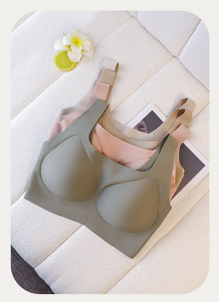 Authentic Liquid Foundation Invisible Skin Bra for Women, Size-Free Bra for Large Busts, Minimizing Sports Tank Top Style Wireless Bra — feature 9