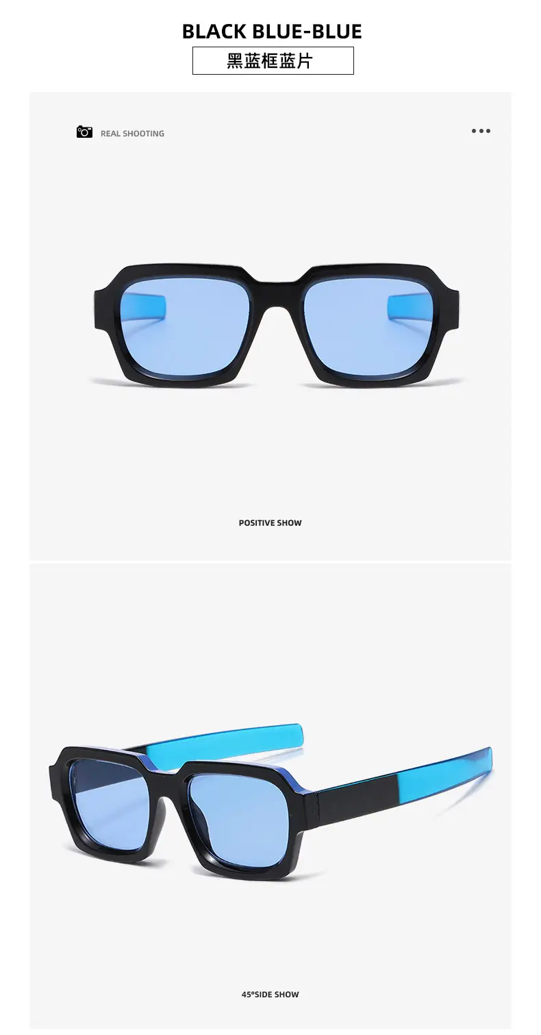Black Orange Frame Sunglasses for Men Women — feature 18