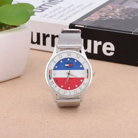 Korean Flag Mesh Watch for Men Women