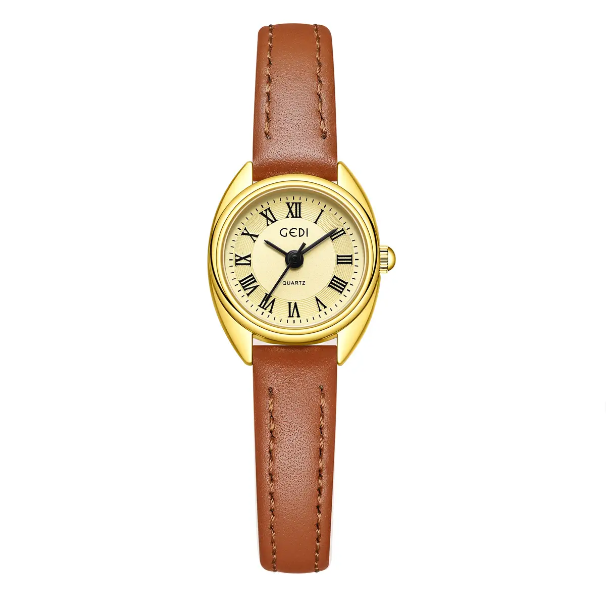 Gold Korean Women's Watch with Roman Dial - Image 5