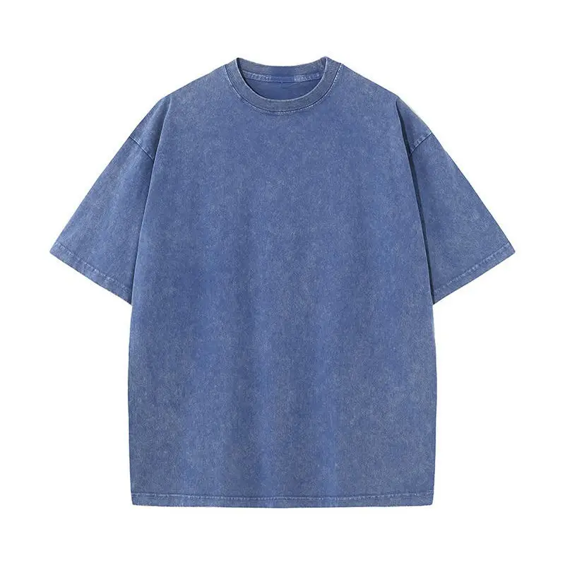Cotton Washed Old T-Shirt Brown 230 Size — feature 11