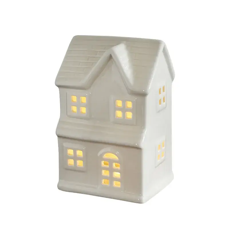 Star-shaped Ceramic Christmas Light 11.5cm White