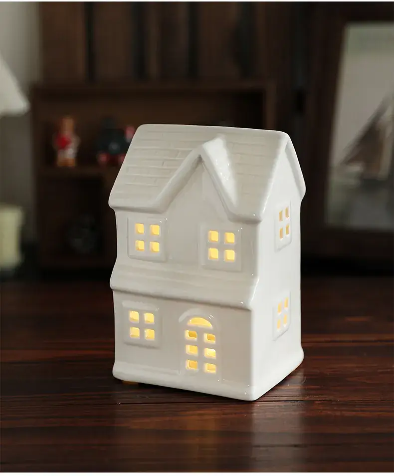 Star-shaped Ceramic Christmas Light 11.5cm White — feature 6