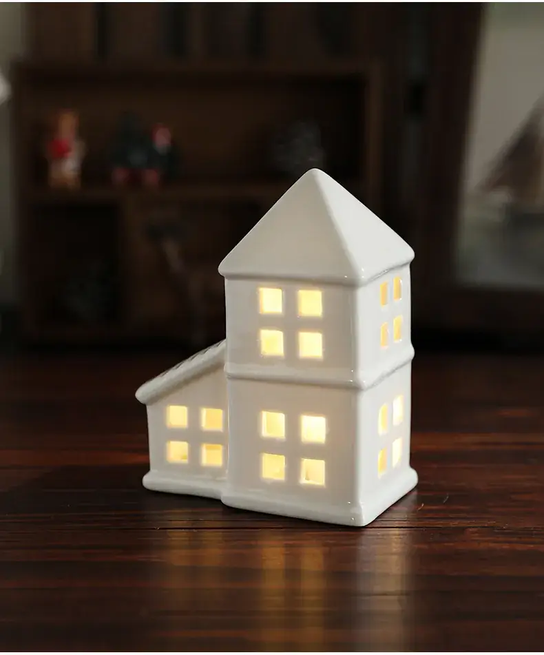 Star-shaped Ceramic Christmas Light 11.5cm White — feature 8