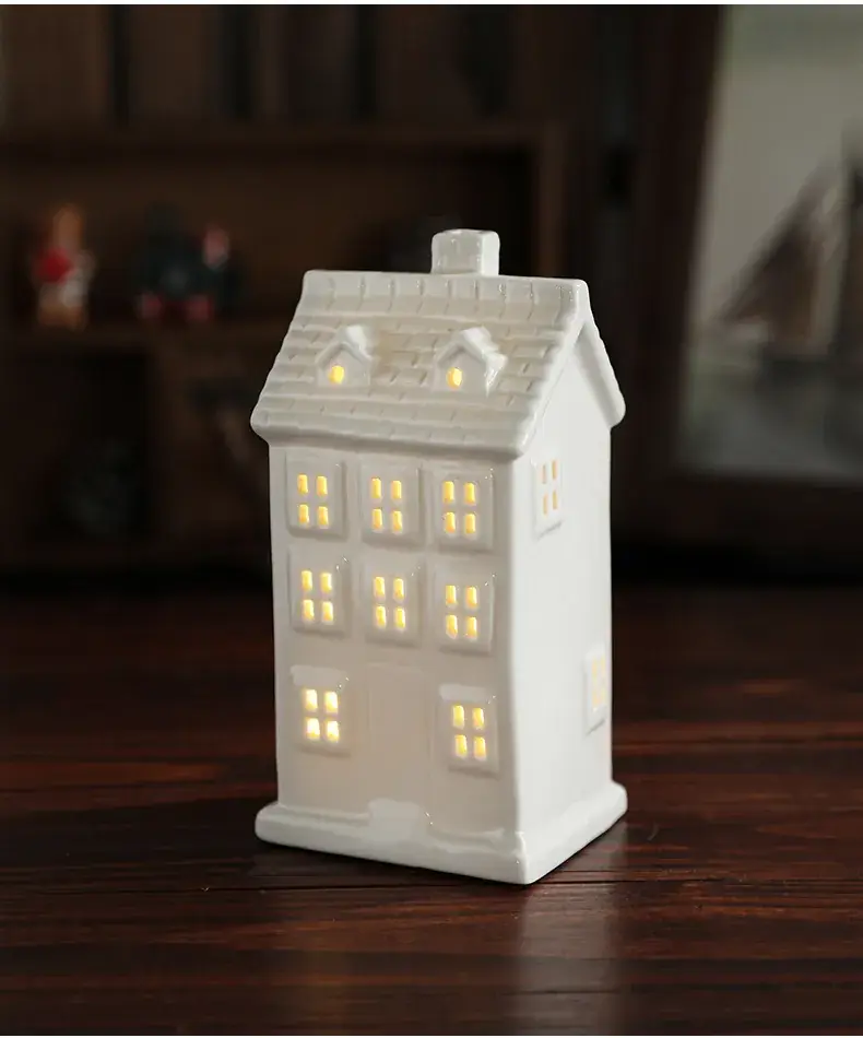 Star-shaped Ceramic Christmas Light 11.5cm White — feature 9