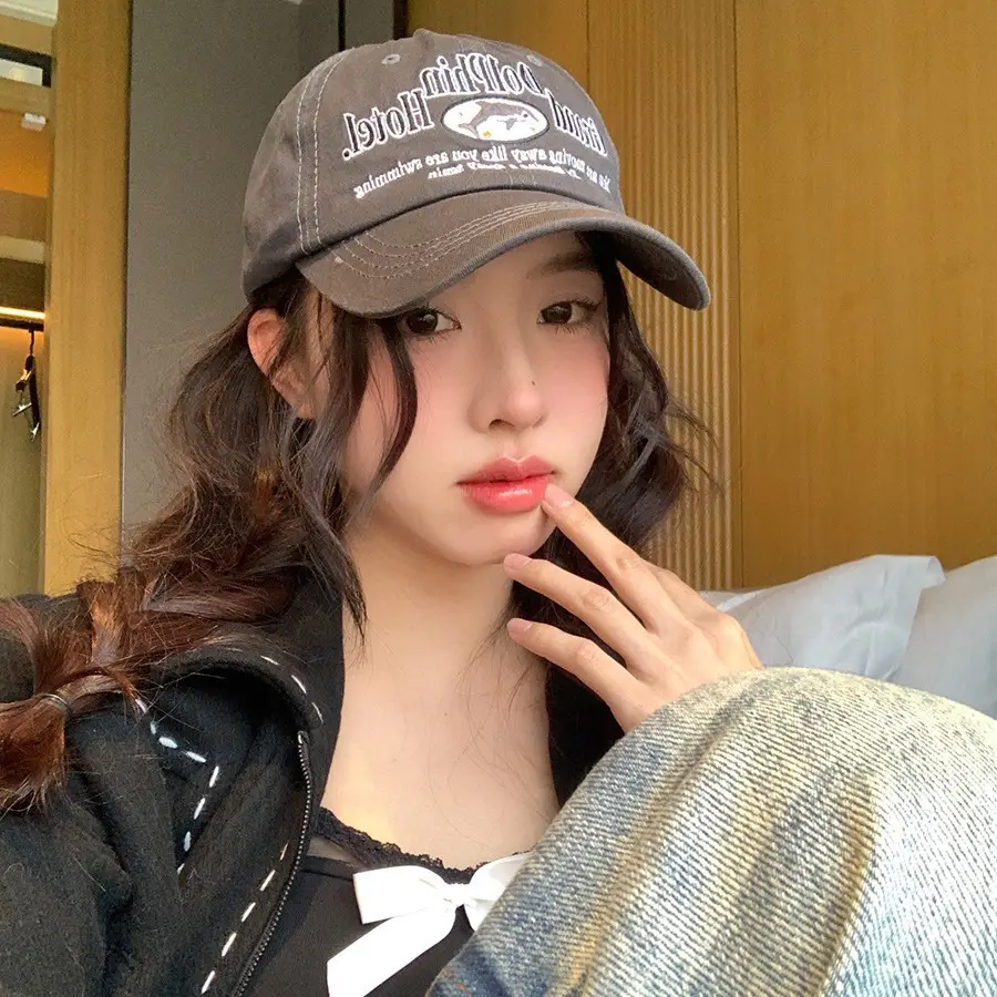 American Street Sense English Embroidered Baseball Cap for Women - Image 6