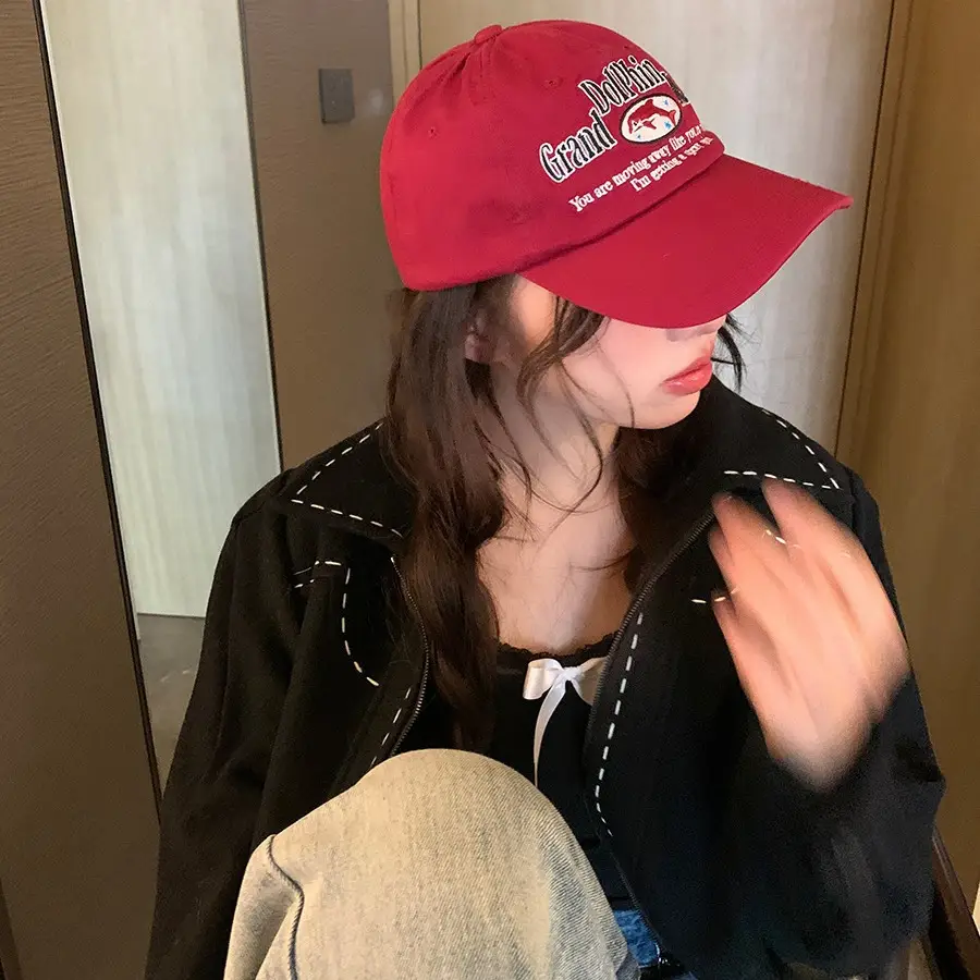 American Street Sense English Embroidered Baseball Cap for Women - Image 8