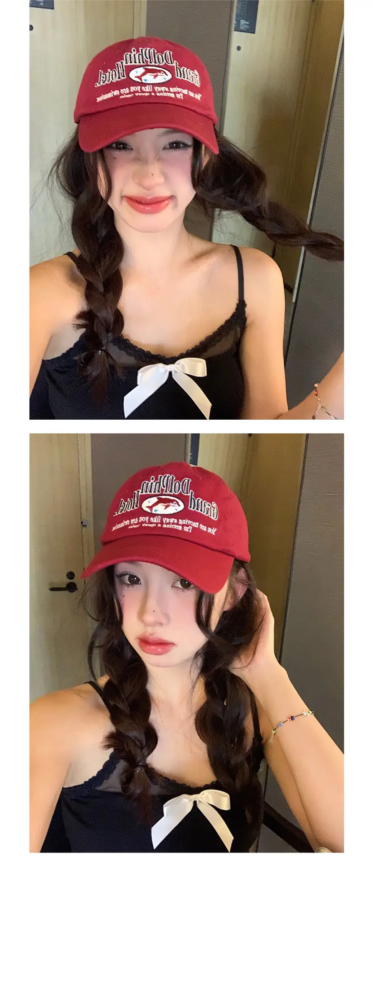 American Street Sense English Embroidered Baseball Cap for Women — feature 1