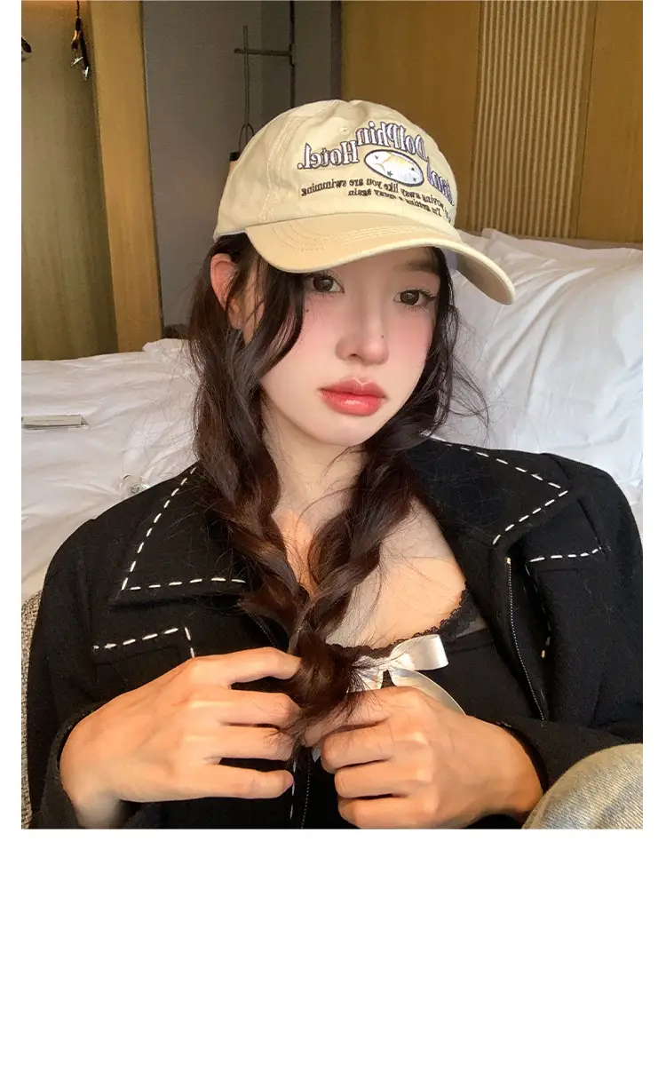 American Street Sense English Embroidered Baseball Cap for Women — feature 8