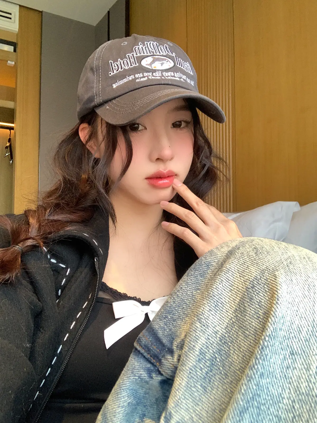 American Street Sense English Embroidered Baseball Cap for Women - Image 4