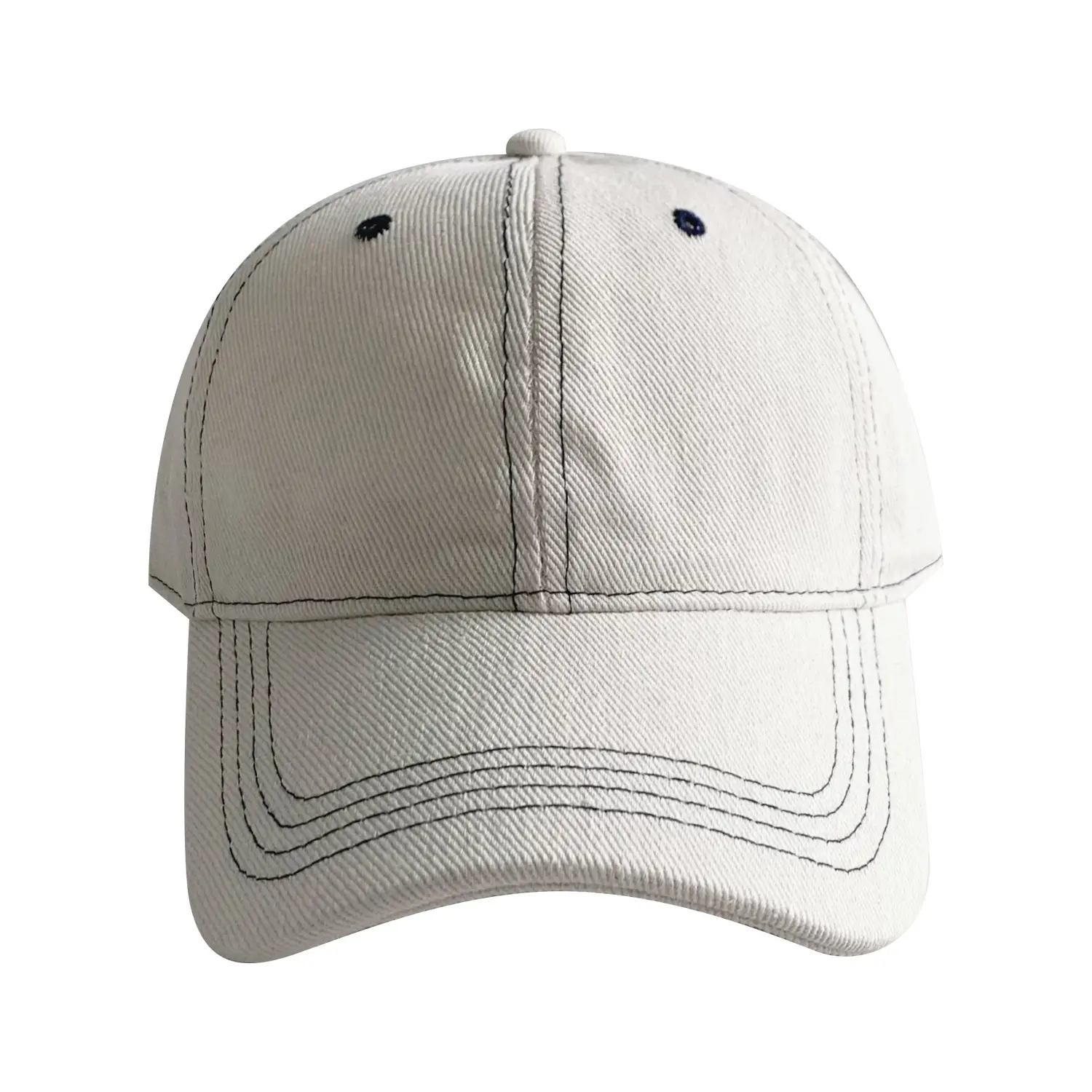 Women Face Mask Denim Baseball Cap Blue Grey - Image 10