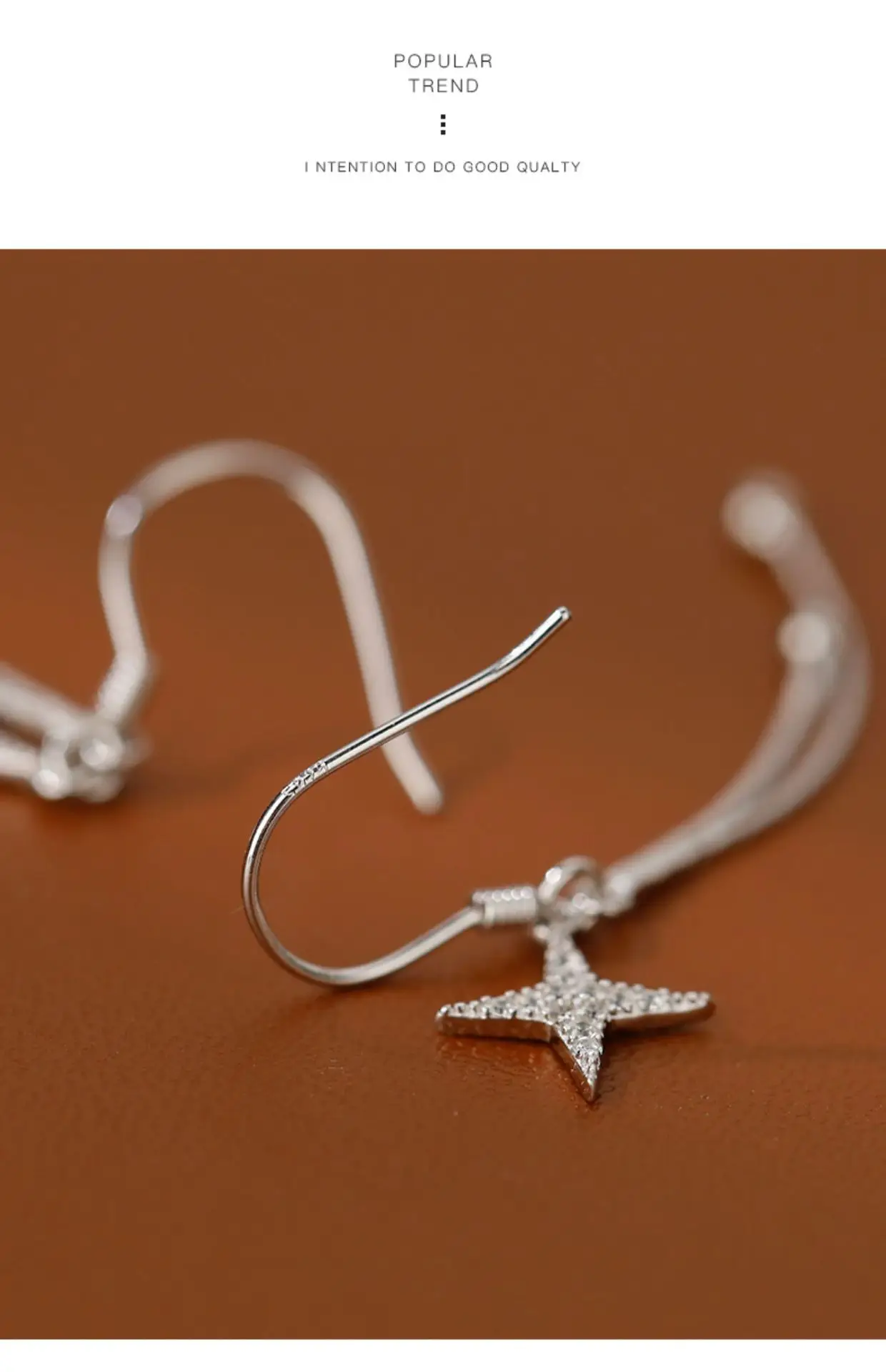 Cross Tassel Earrings for Women 2024 New Fashion — feature 13