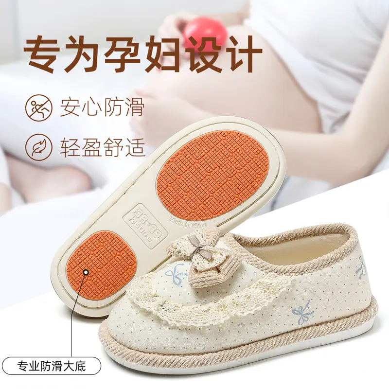 Women's Printed Cotton Slip-On Slippers Summer - Image 6