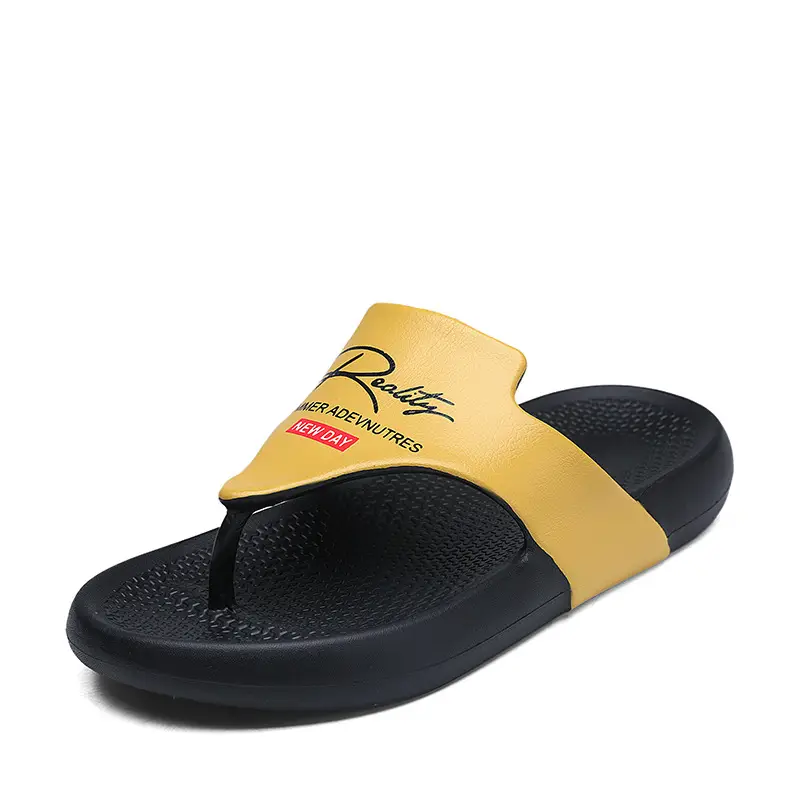 Summer New Korean-style Fashionable Flip-flops Men's Flip-flops Outdoor Cross-border Leisure Beach Sandals and Slippers plus size Slippers - Image 6
