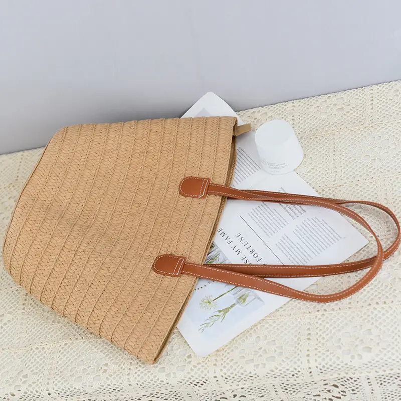 New Women's Straw Crossbody & Tote Bag Set — feature 14