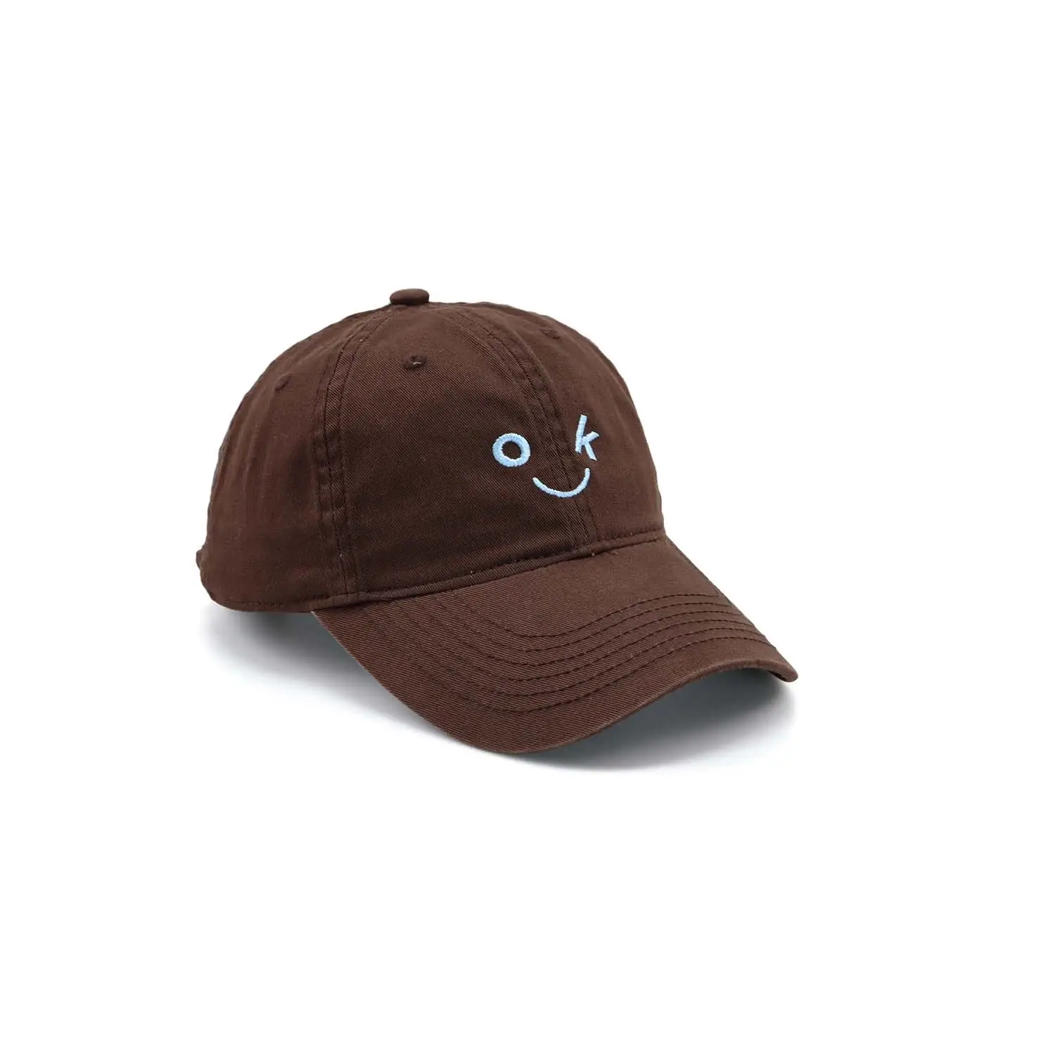 Japanese Style Smiley Cap Women Black Brown 2024 - Image 6