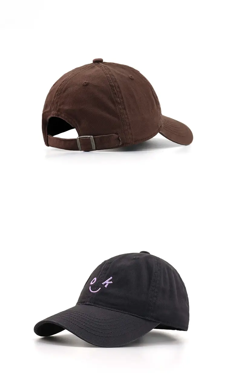 Japanese Style Smiley Cap Women Black Brown 2024 — feature 6