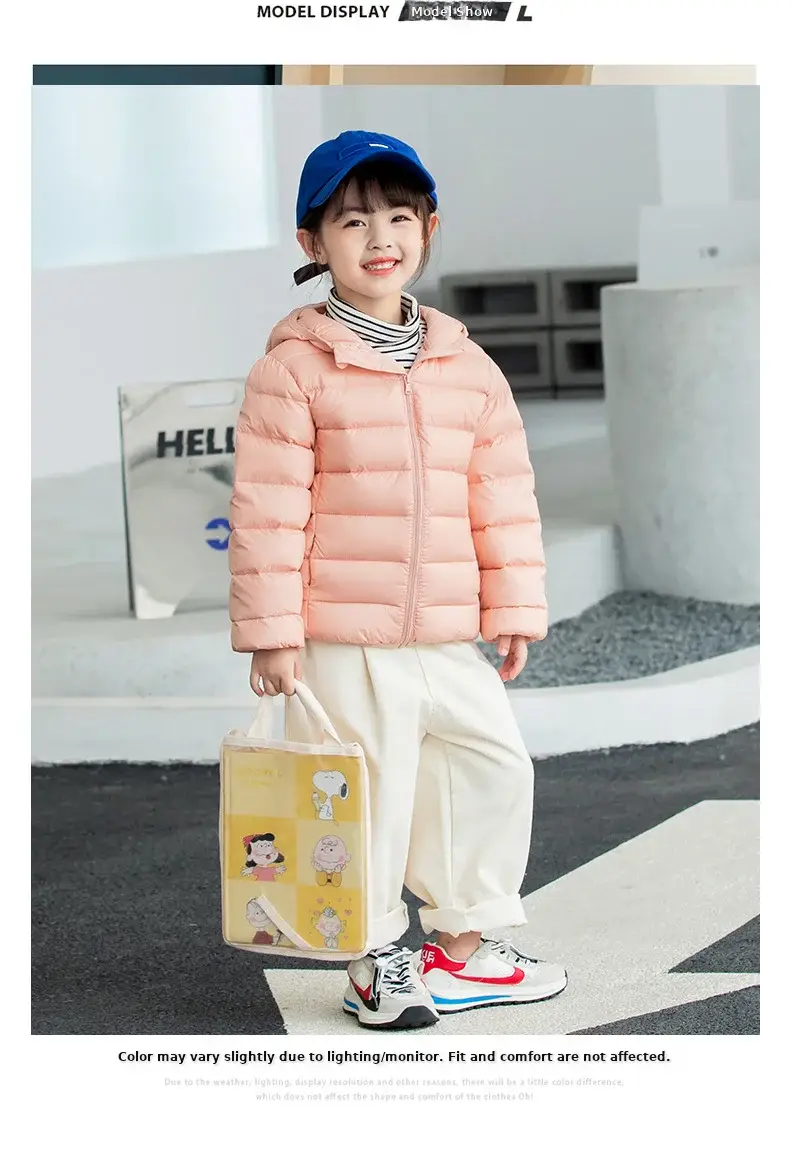 Children's Velvet Silk Hooded Jacket Pink Medium Large — feature 10