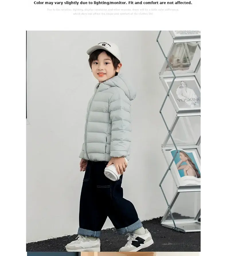 Children's Velvet Silk Hooded Jacket Pink Medium Large — feature 19