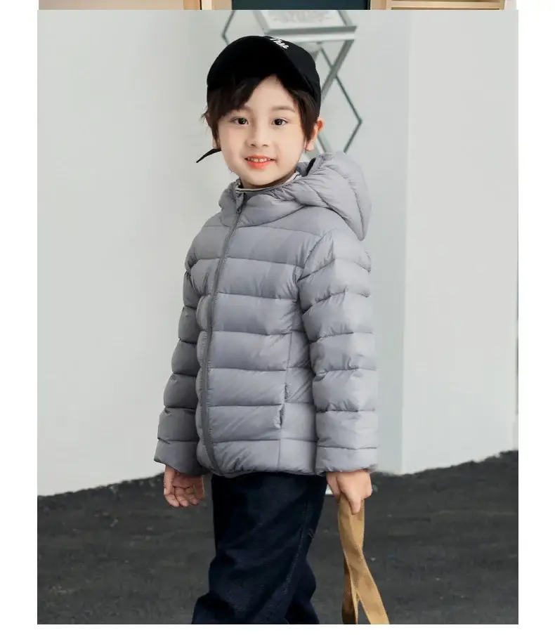 Children's Velvet Silk Hooded Jacket Pink Medium Large — feature 23