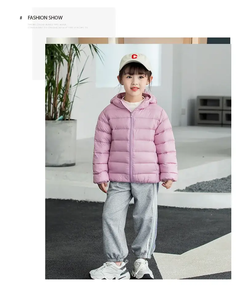 Children's Velvet Silk Hooded Jacket Pink Medium Large — feature 24