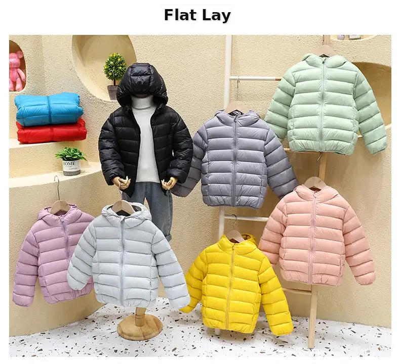Children's Velvet Silk Hooded Jacket Pink Medium Large — feature 26