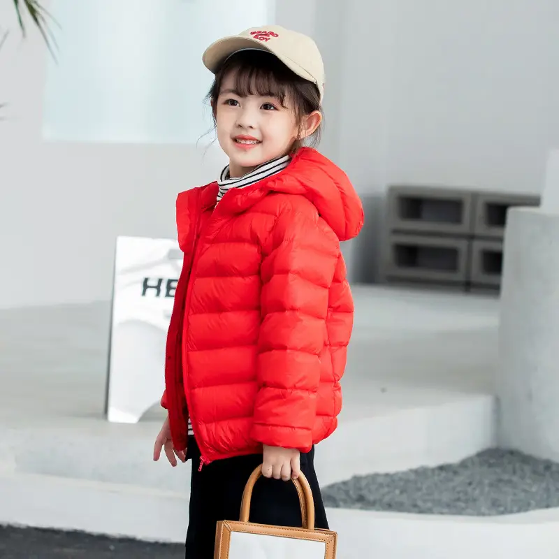 Children's Velvet Silk Hooded Jacket Pink Medium Large