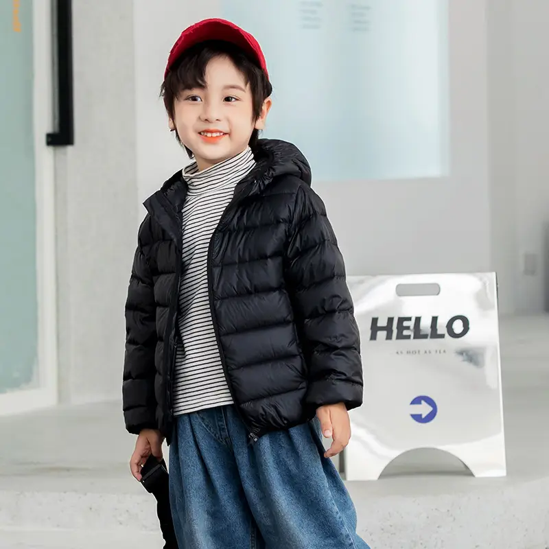 Children's Velvet Silk Hooded Jacket Pink Medium Large - Image 4